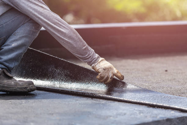 Professional Waterproofing technician working in Utica, SC